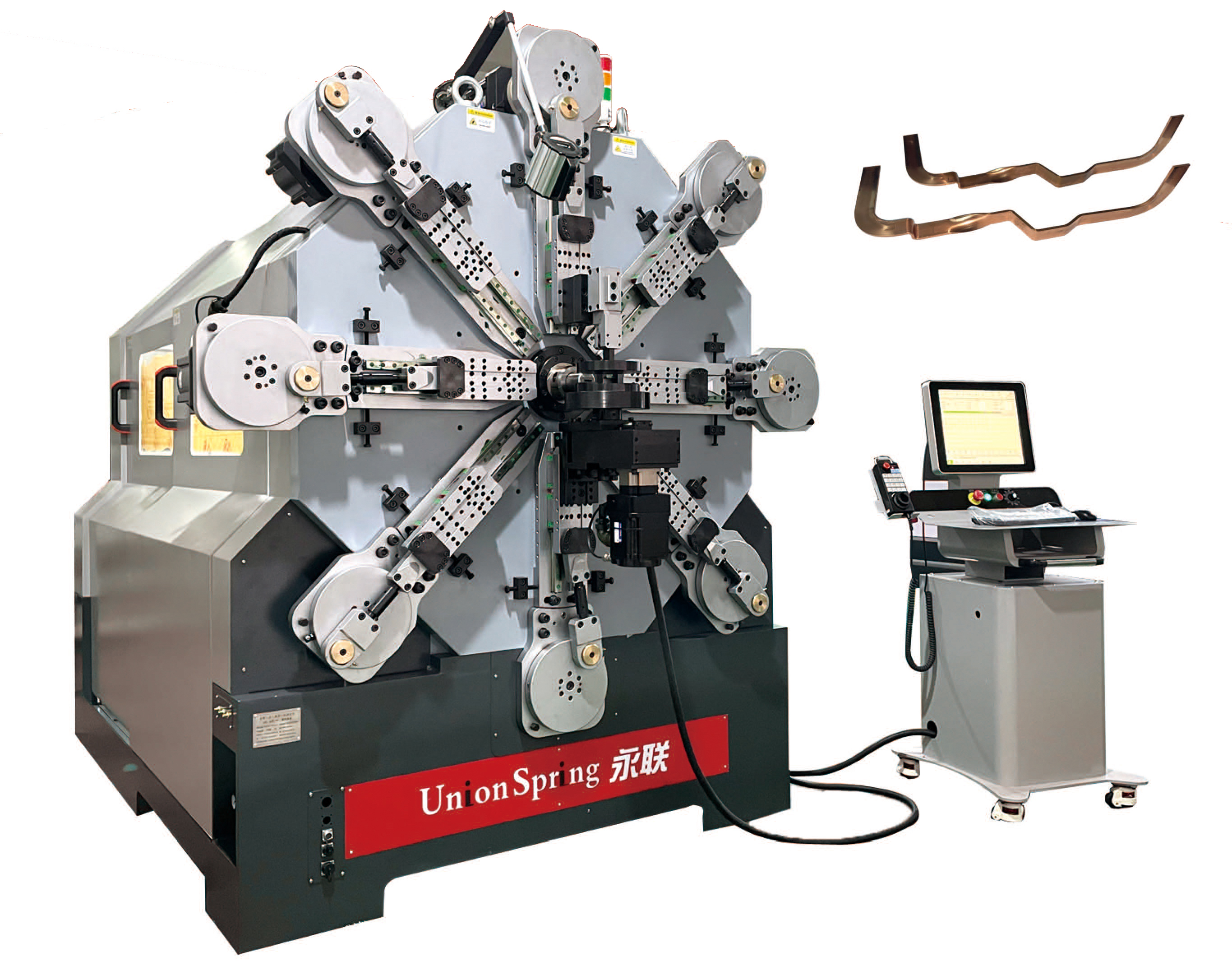 汽車銅鋁排沖孔折彎一體機:高精度自動化加工設(shè)備